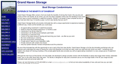 Desktop Screenshot of grandhavenstorage.com